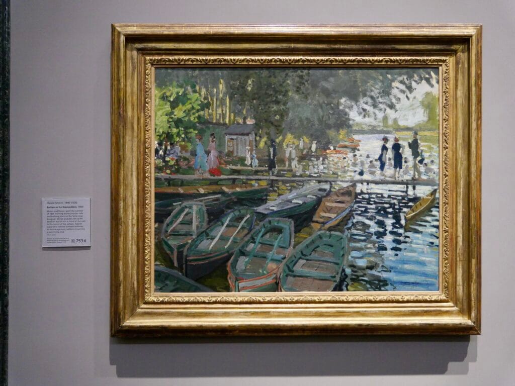 tableau de monet à la national gallery