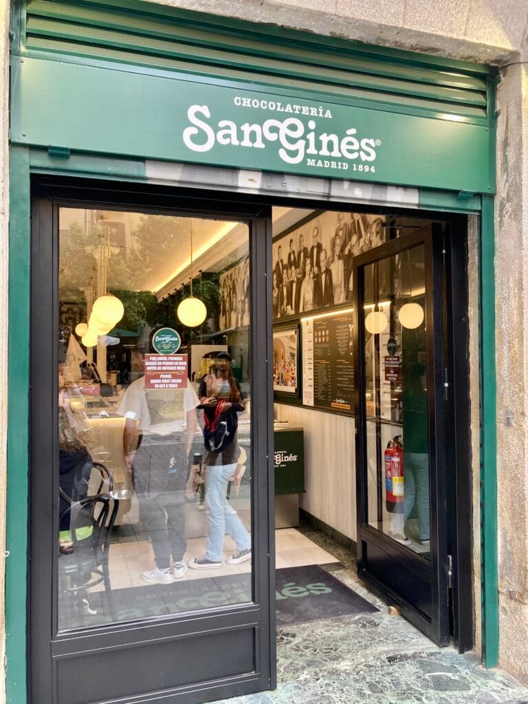 chocolateria saint gines à Madrid