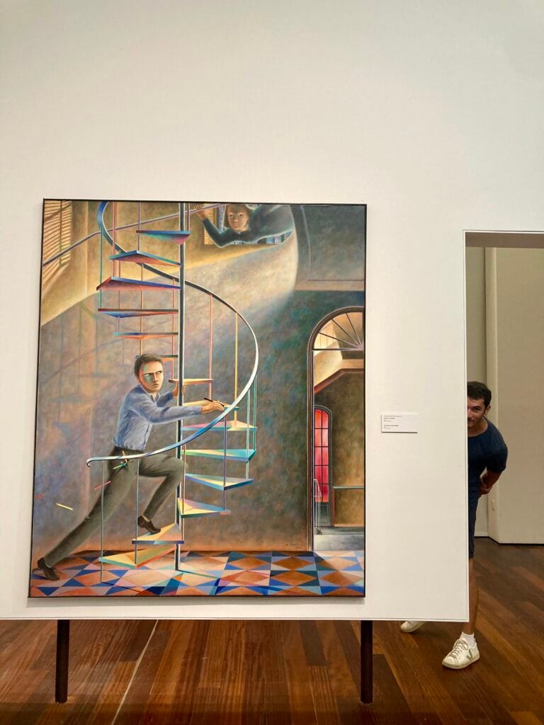 tableau dans le musée de Malaga