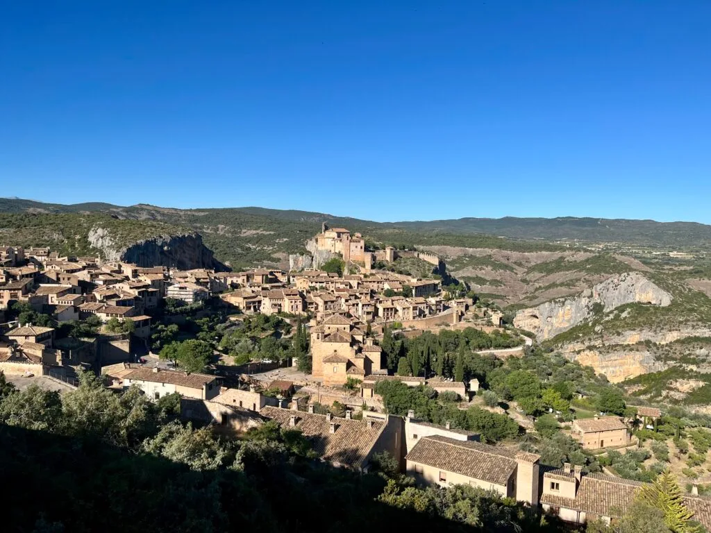 alquezar dans la sierra de guara