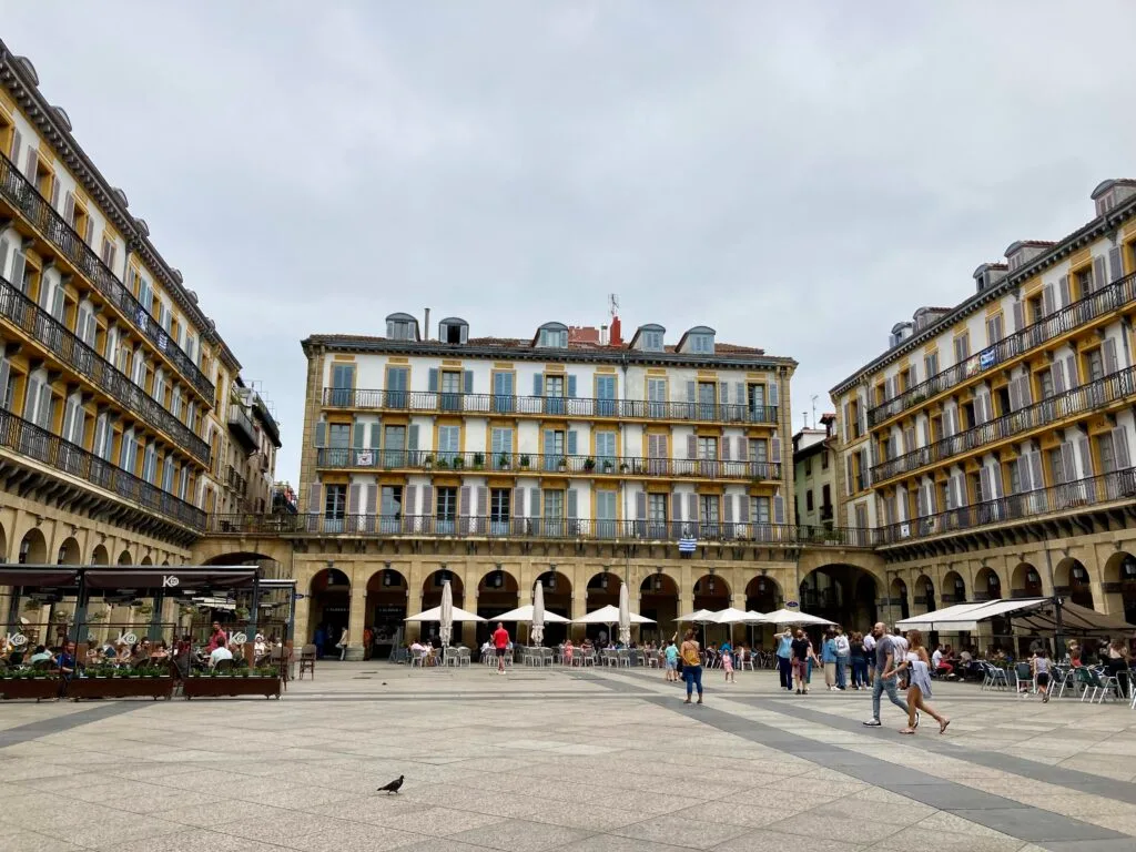 place de la Constitution à Saint Sébastien