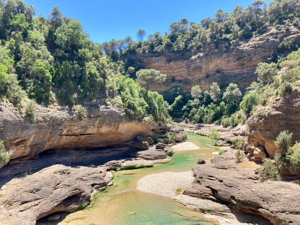 randonnée fontaine de tamara sierra de guara