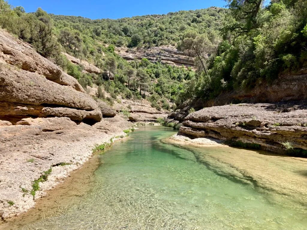 randonnée fontaine de tamara sierra de guara