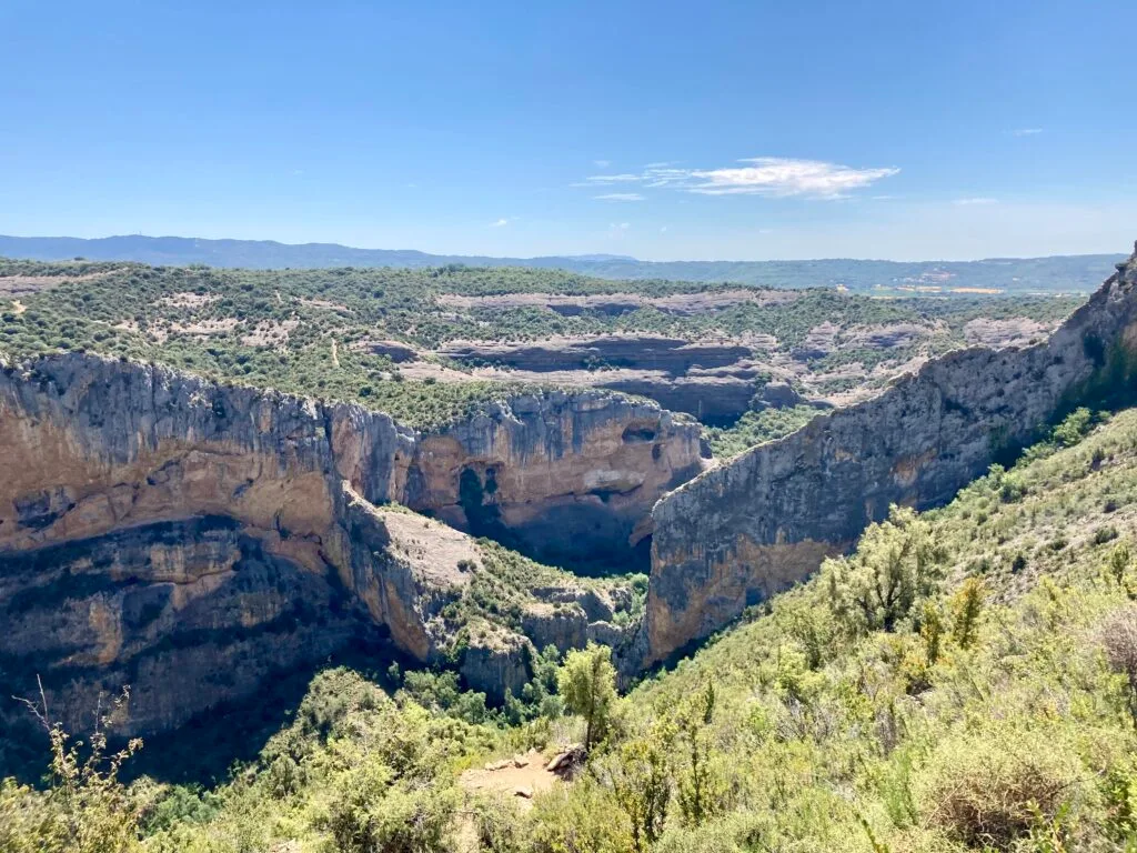 randonnée Rio vero alquezar sierra de guara