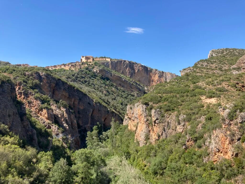 randonnée Rio vero alquezar sierra de guara