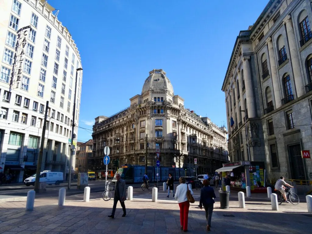 Piazza Cordusio à Milan