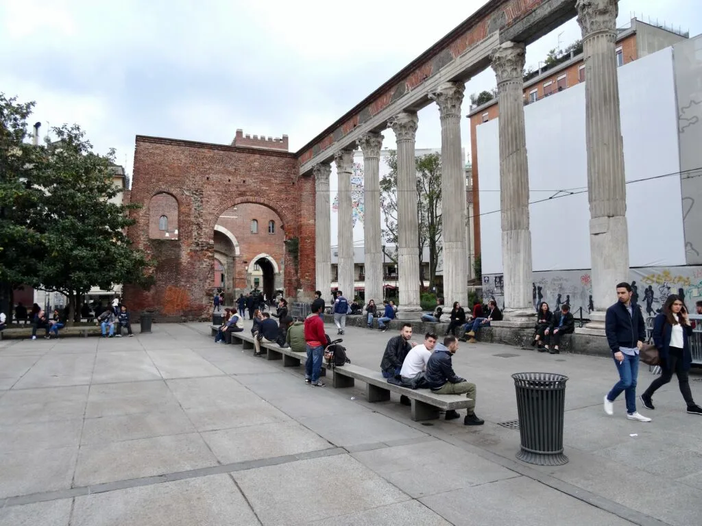 colonnes San Lorenzo à Milan