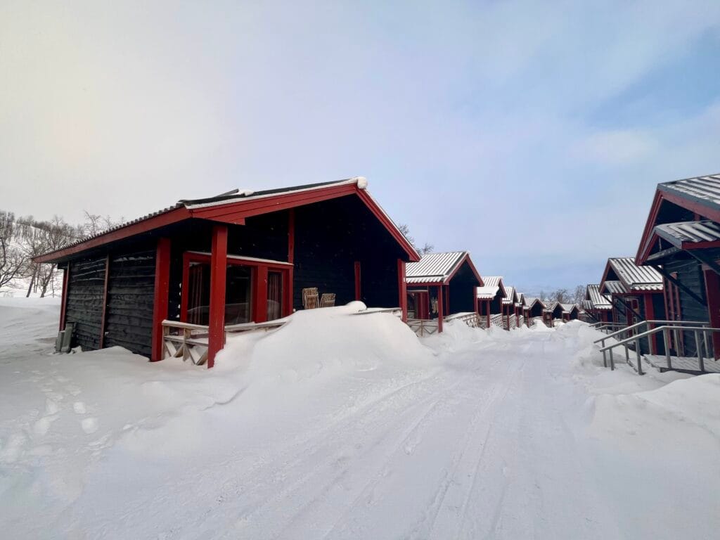 logement à björkliden en laponie suédoise