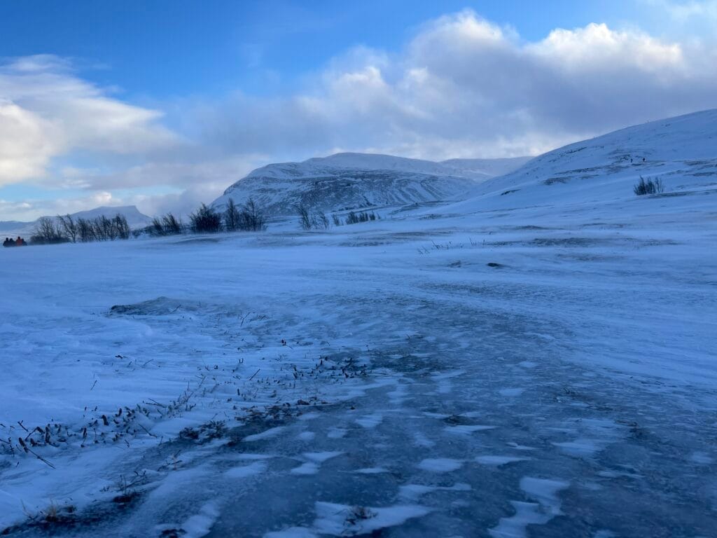 randonnée à björkliden en laponie suédoise