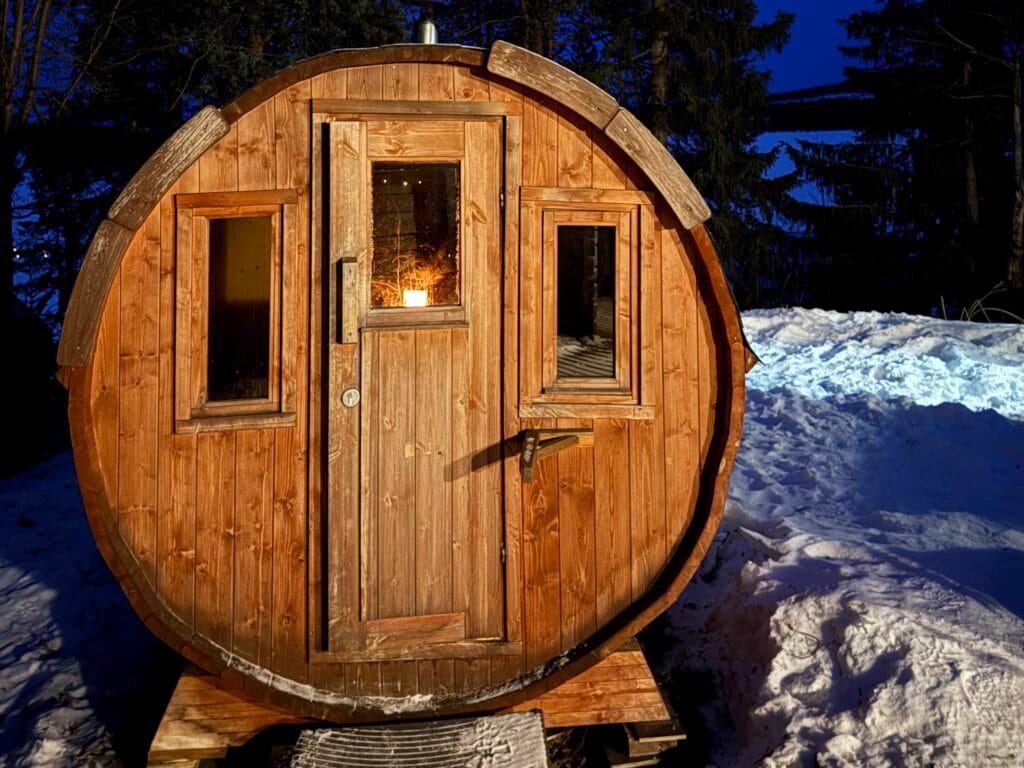 sauna en laponie