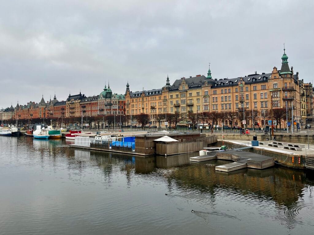 Strandvägen dans le quartier Östermalm à Stockholm
