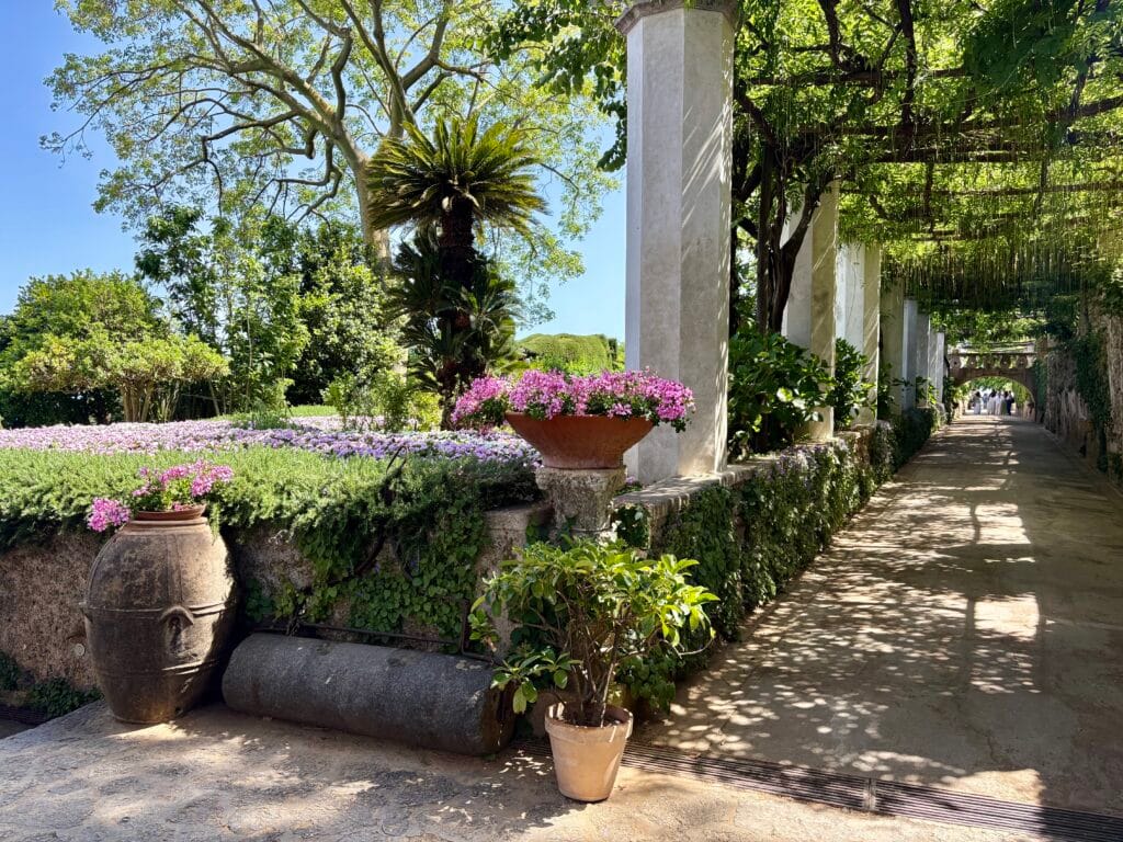 villa cimbrone à Ravello
