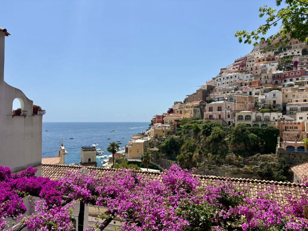 vue sur positano