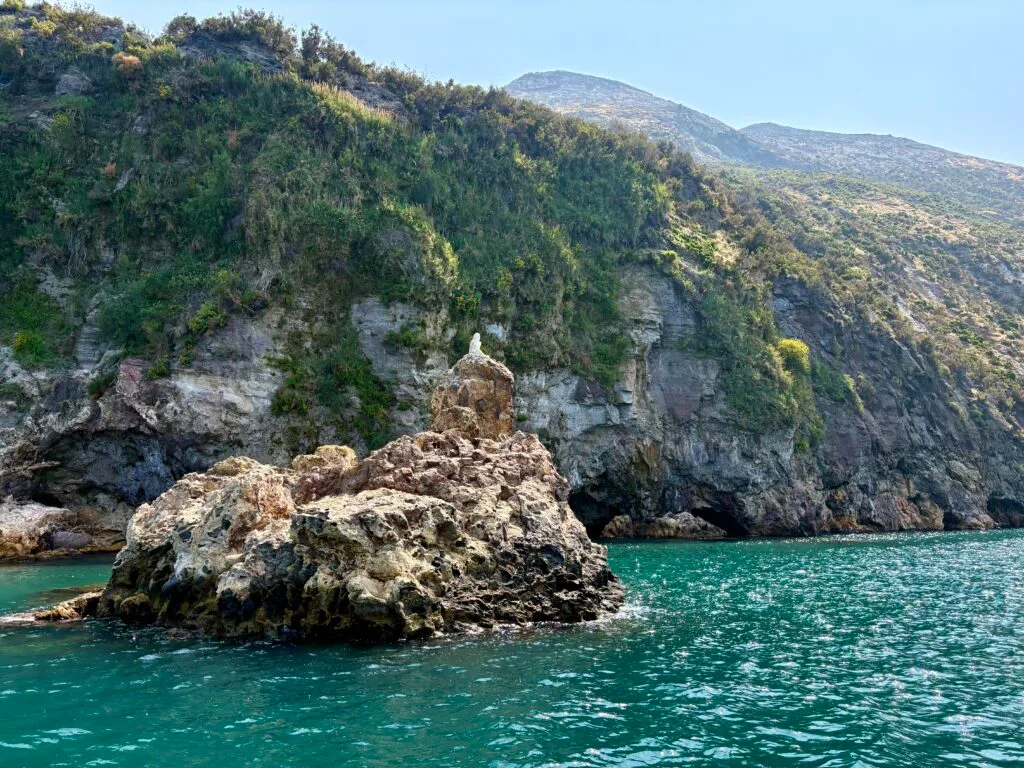 vue sur les reliefs de Vulcano