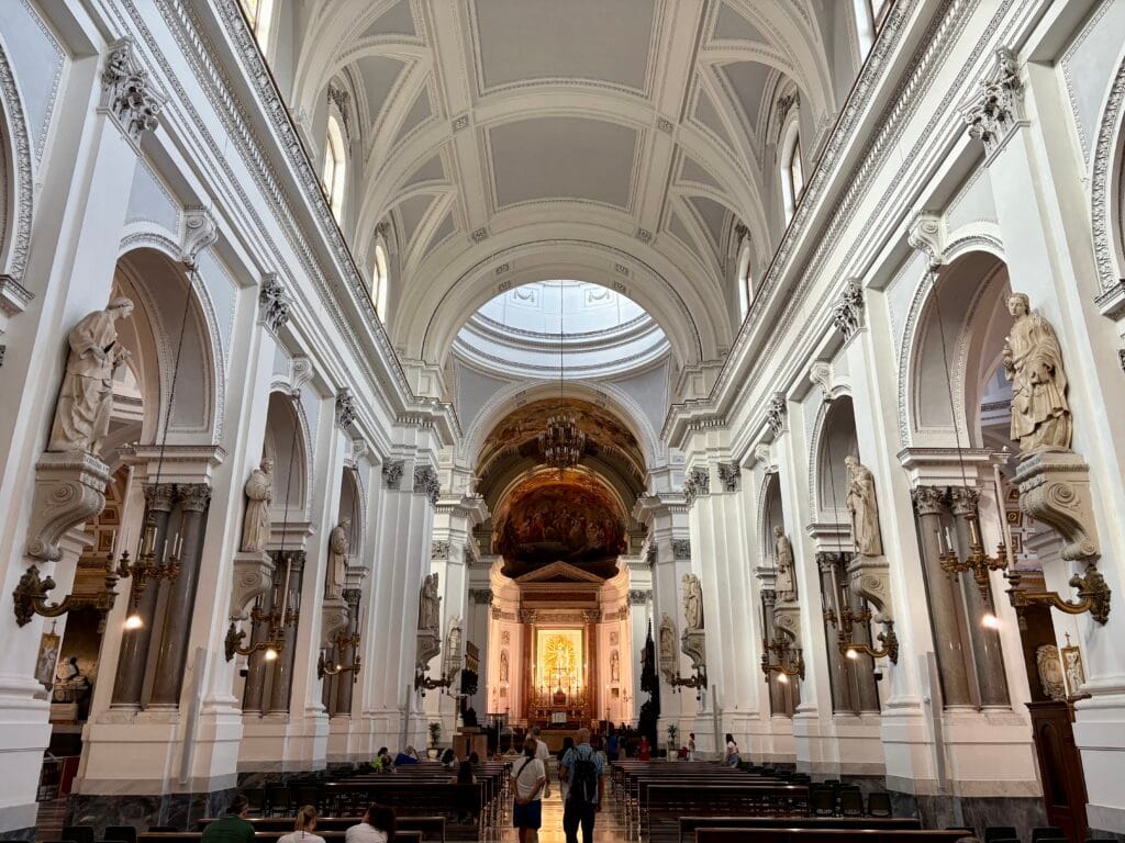 intérieur de la cathédrale de Palerme