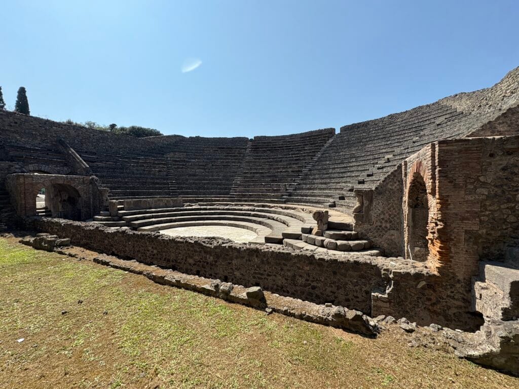 amphithéâtre à Pompei