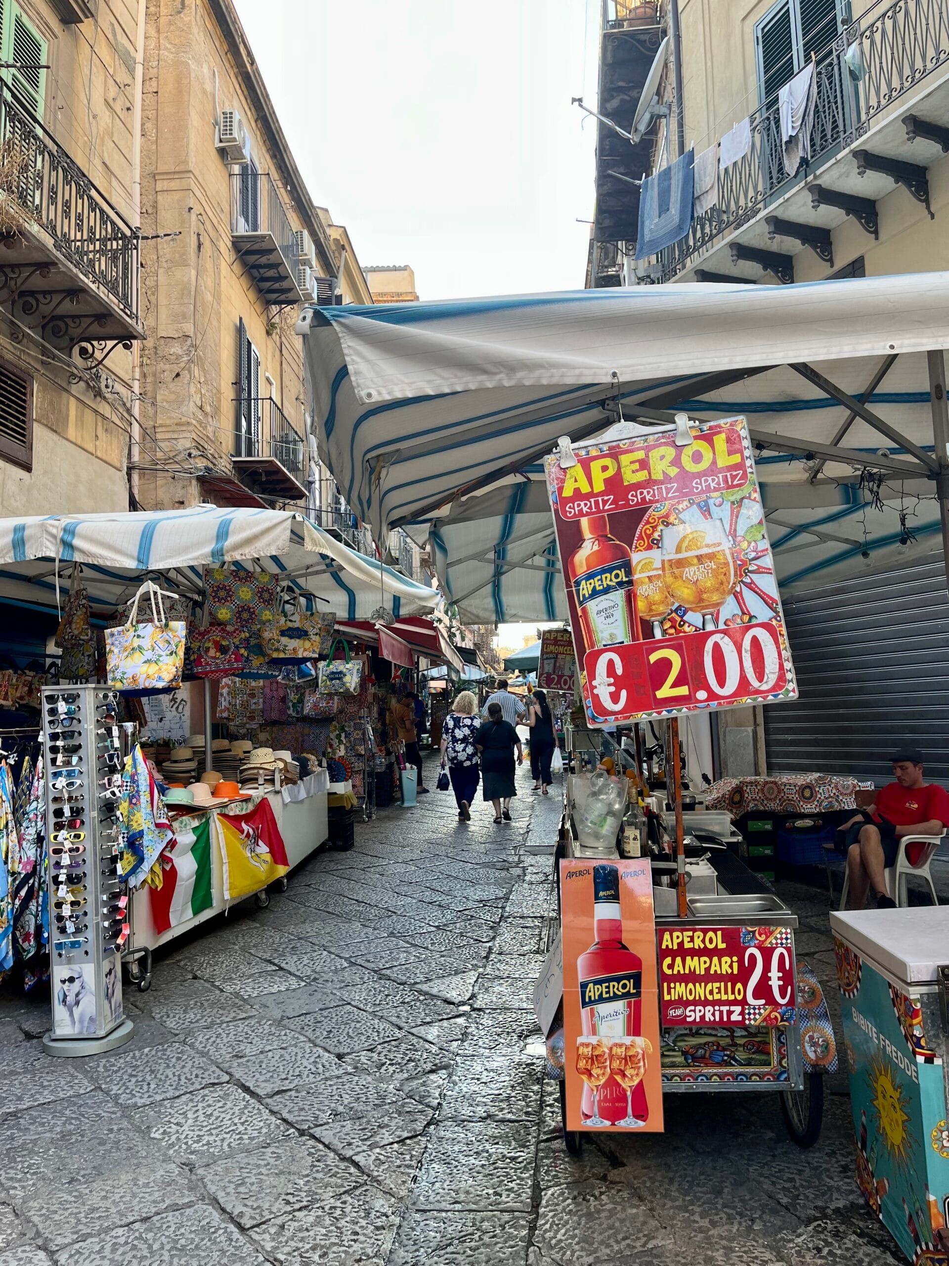 mercato del capo à Palerme