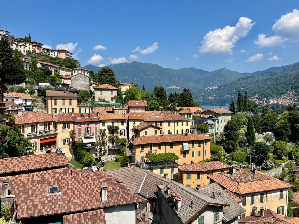 village de Moltrasio au lac de Côme