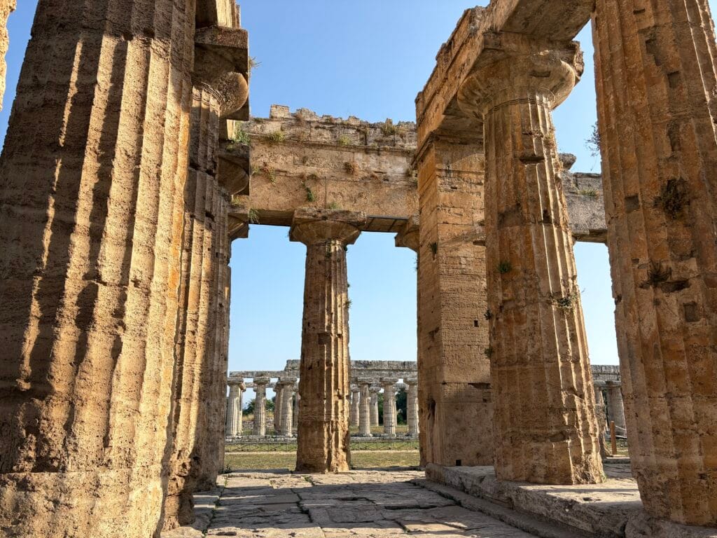 temple grec à paestum