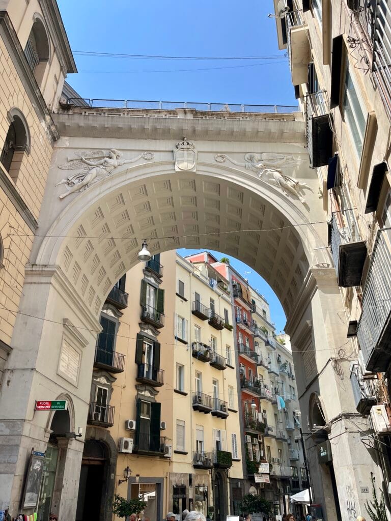 quartier de Chaia à Naples