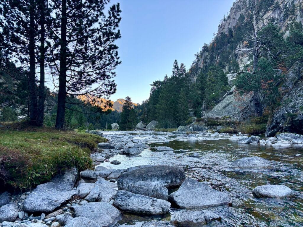 vallée du Marcadau lors d'un trek en boucle depuis Cauterets