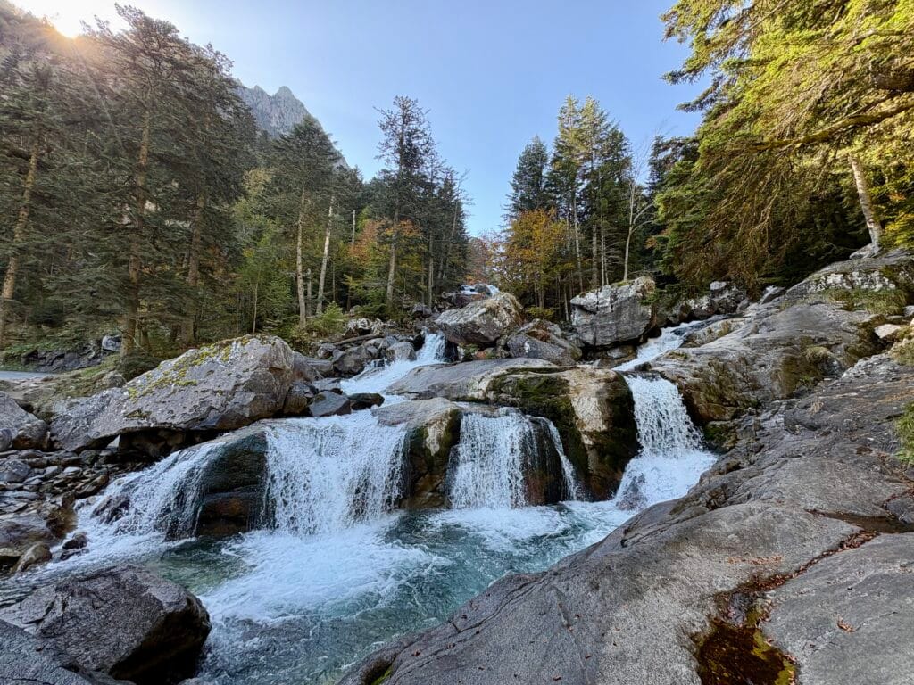 sentier des cascades à Cauterets