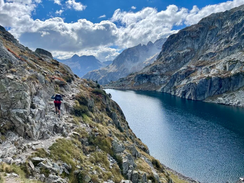 lac Mère lors d'un trek dans les Pyrénées en boucle depuis Cauterets