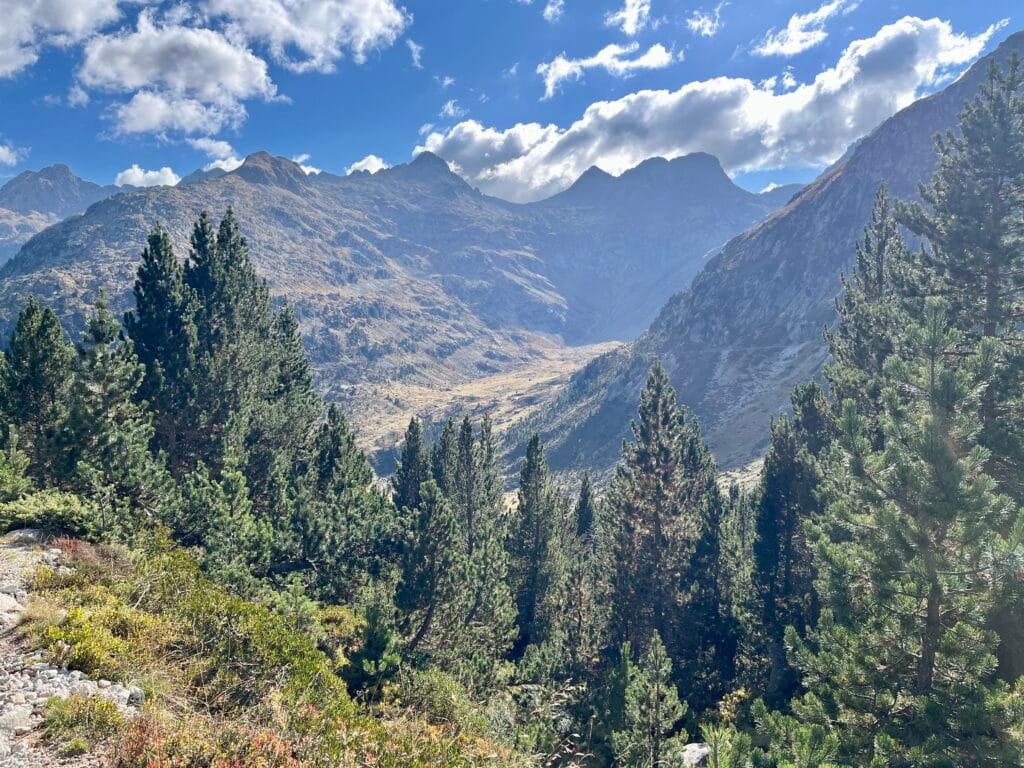 vallée du Marcadau lors d'un trek dans les Pyrénées en boucle depuis Cauterets