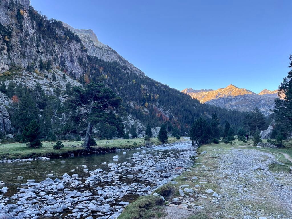 vallée du Marcadau lors d'un trek en boucle depuis Cauterets