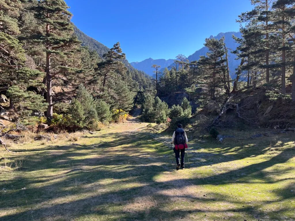 vallée du Marcadau lors d'un trek en boucle depuis Cauterets