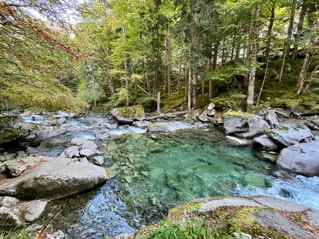 sentier des cascades à Cauterets