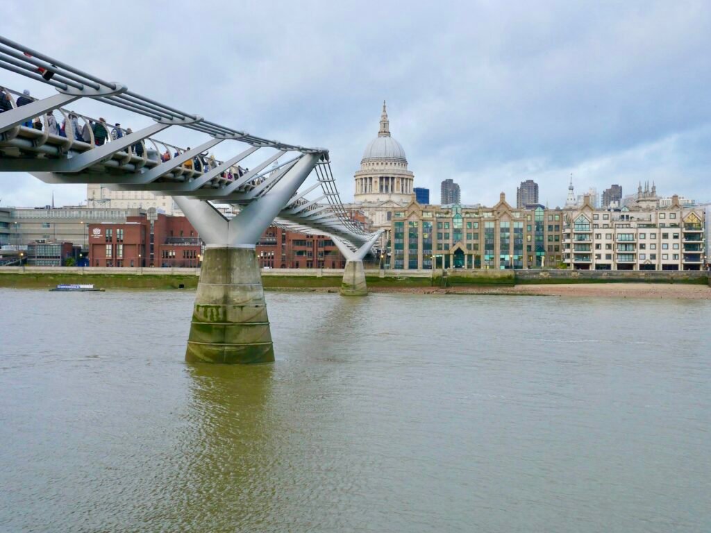 millenium bridge à londres
