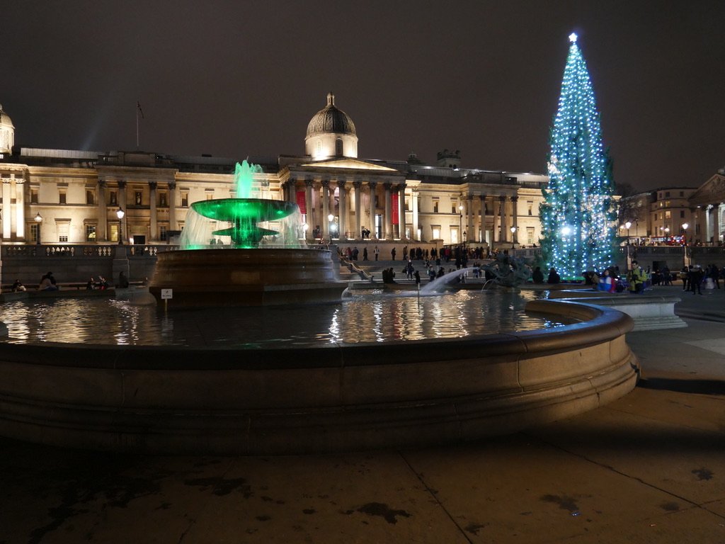 trafalgar square à londres