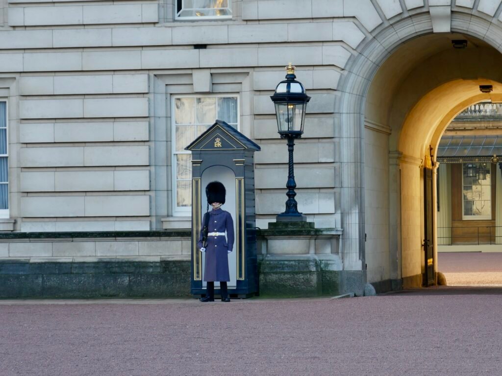 garde à westminster à londres