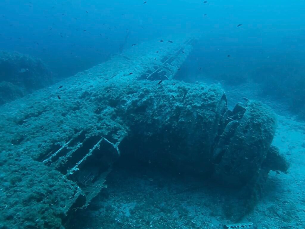 plongée b17 calvi corse