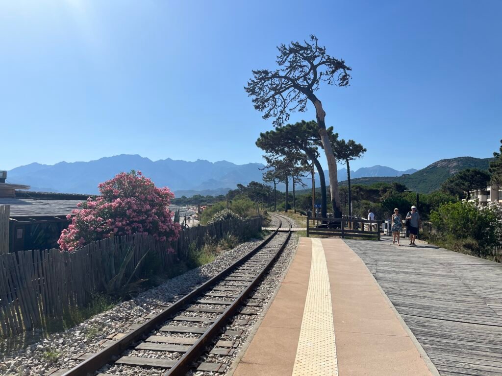 train des plages balagne corse