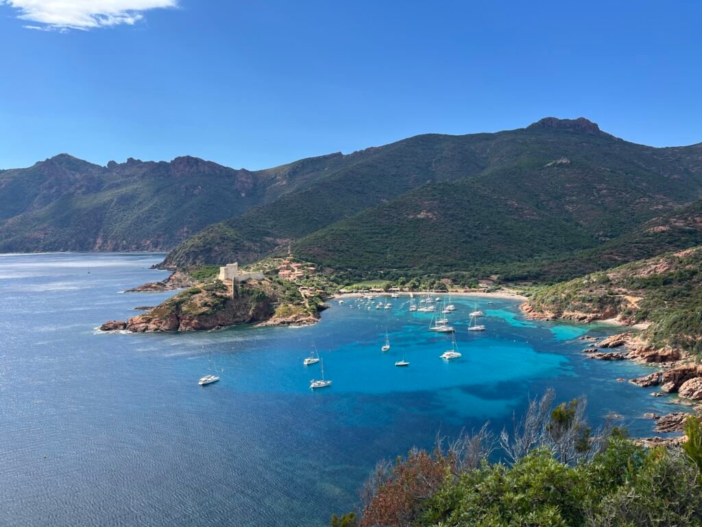 vue sur girolata corse