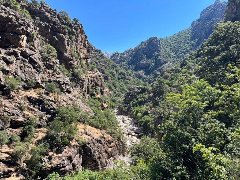 gorges de la spelunca vers Porto