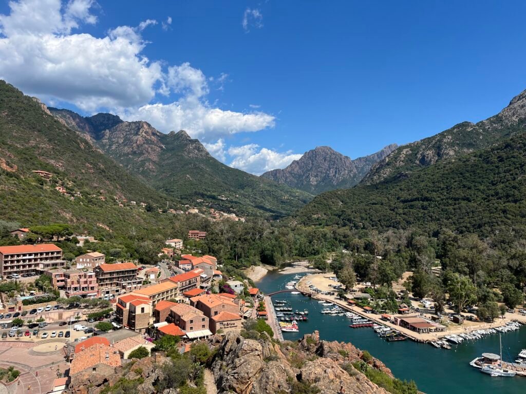 vue depuis la tour génoise de porto